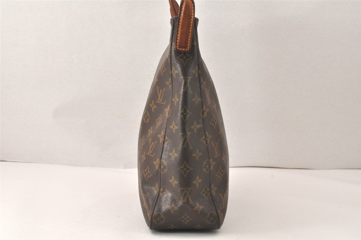 Authentic Louis Vuitton Monogram Looping GM Shoulder Bag M51145 LV 4781K