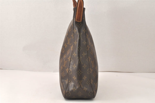 Authentic Louis Vuitton Monogram Looping GM Shoulder Bag M51145 LV 4781K