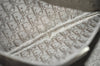 Authentic Christian Dior Cannage Leather Hand Boston Bag Purse White CD 4782K