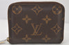 Authentic Louis Vuitton Monogram Zippy Coin Purse Case M60067 LV 4783K