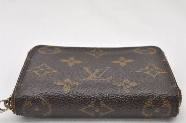 Authentic Louis Vuitton Monogram Zippy Coin Purse Case M60067 LV 4783K