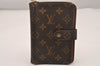 Authentic Louis Vuitton Monogram Porte Papier Zip Bifold Wallet M61207 LV 4784J
