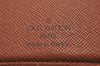 Authentic Louis Vuitton Monogram Porte Papier Zip Bifold Wallet M61207 LV 4784J