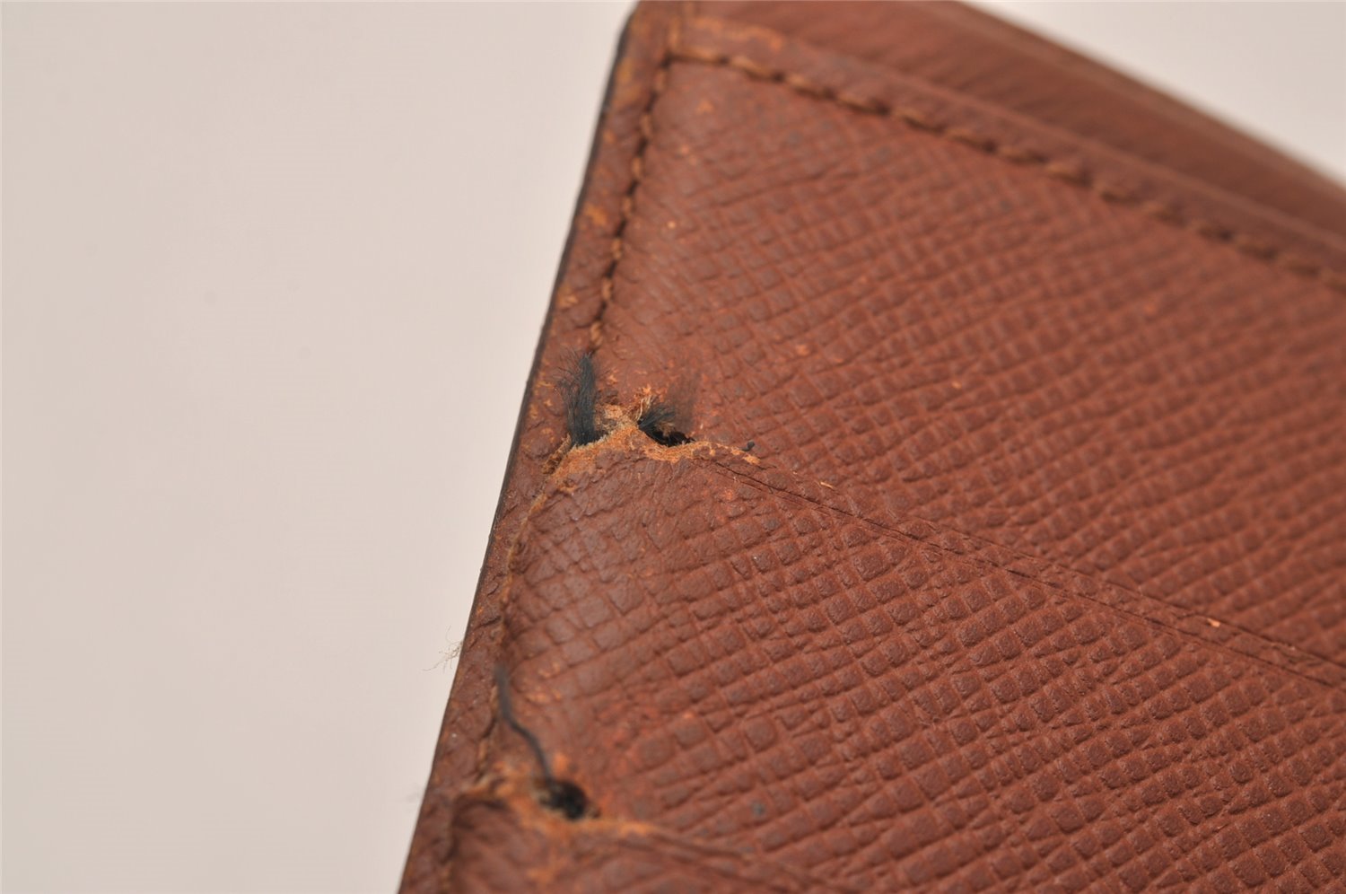 Authentic Louis Vuitton Monogram Porte Papier Zip Bifold Wallet M61207 LV 4784J