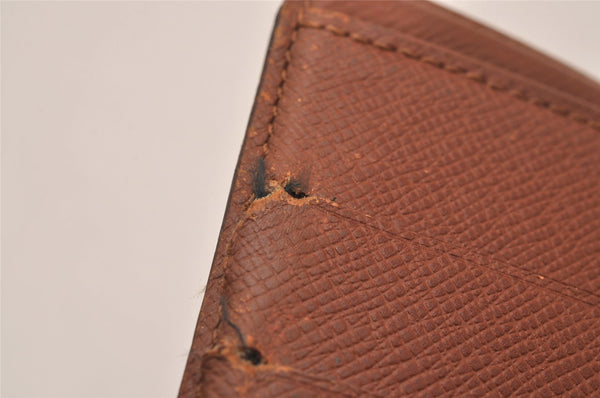 Authentic Louis Vuitton Monogram Porte Papier Zip Bifold Wallet M61207 LV 4784J