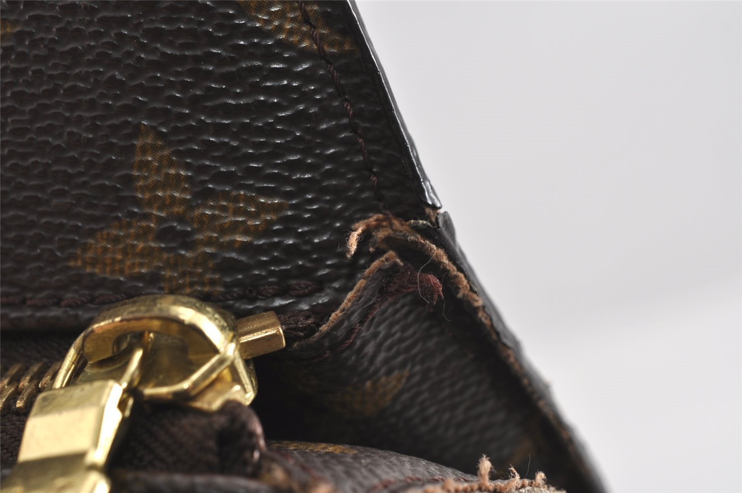 Authentic Louis Vuitton Monogram Babylone Shoulder Tote Bag M51102 LV Junk 4785I