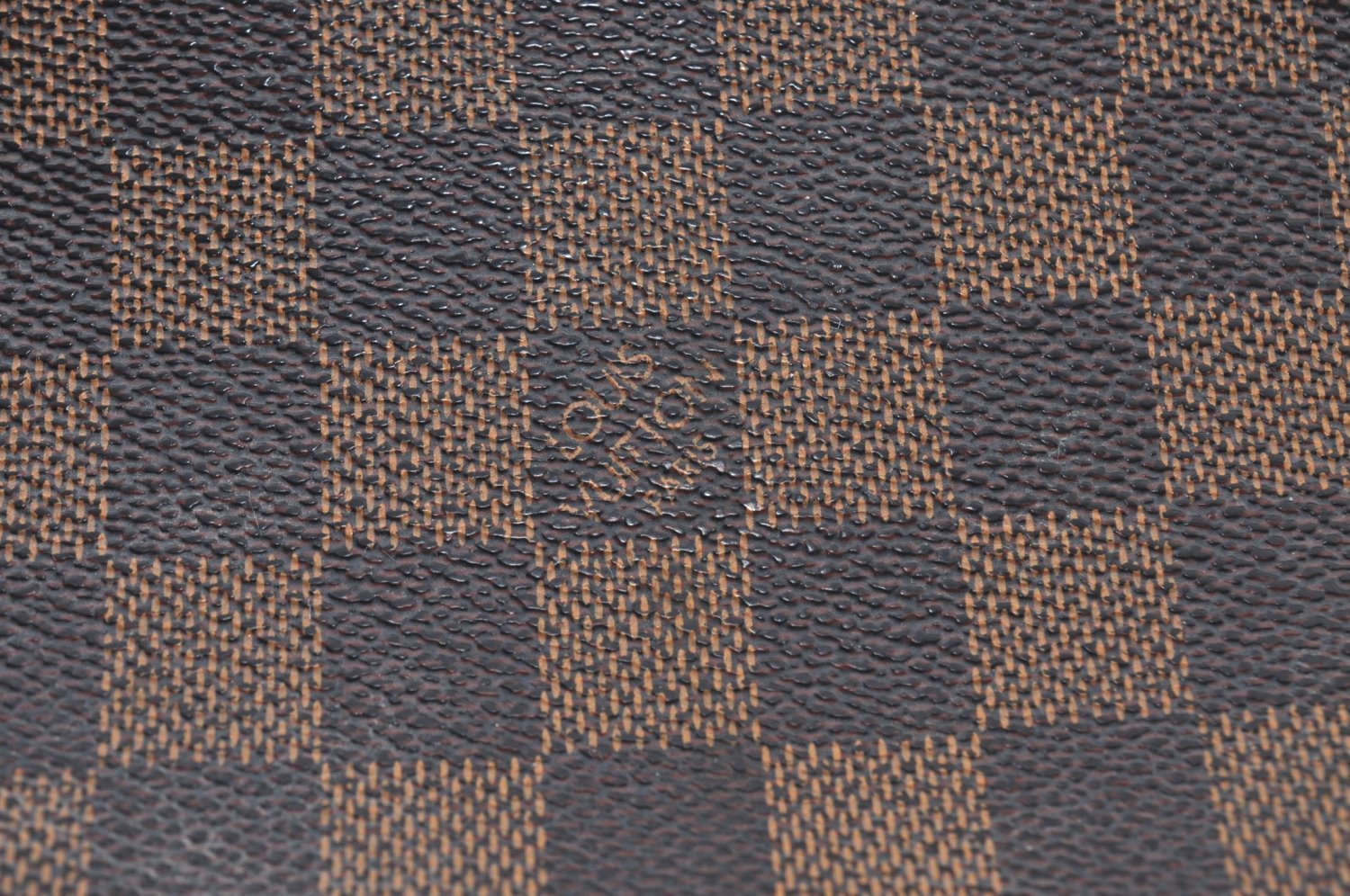 Authentic Louis Vuitton Damier Pochette Cosmetic PM Pouch N47516 LV Junk 4785J