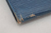 Auth Louis Vuitton Epi Porte Tresor International Wallet Blue M63385 LV 4786J