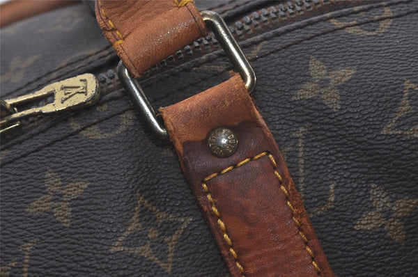 Authentic Louis Vuitton Monogram Keepall 55 Travel Boston Bag M41424 LV 4789I