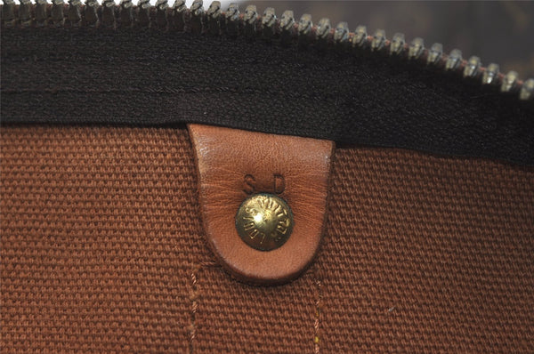 Authentic Louis Vuitton Monogram Keepall 55 Travel Boston Bag M41424 LV 4789I