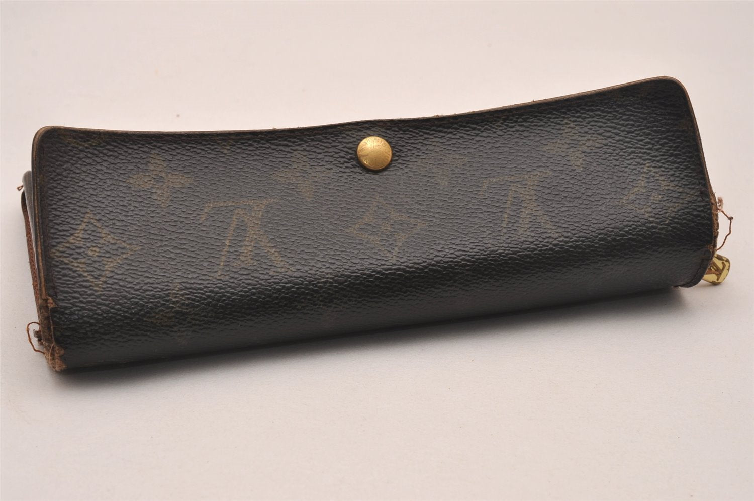 Auth Louis Vuitton Monogram Pochette Porte Monnaie Credit Wallet M61726 LV 4789J