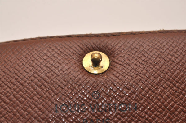 Auth Louis Vuitton Monogram Pochette Porte Monnaie Credit Wallet M61726 LV 4789J