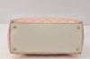 Authentic GUCCI Eclipse Shoulder Tote Bag GG Canvas Leather 139552 Pink 4789K