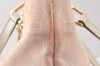 Authentic GUCCI Eclipse Shoulder Tote Bag GG Canvas Leather 139552 Pink 4789K