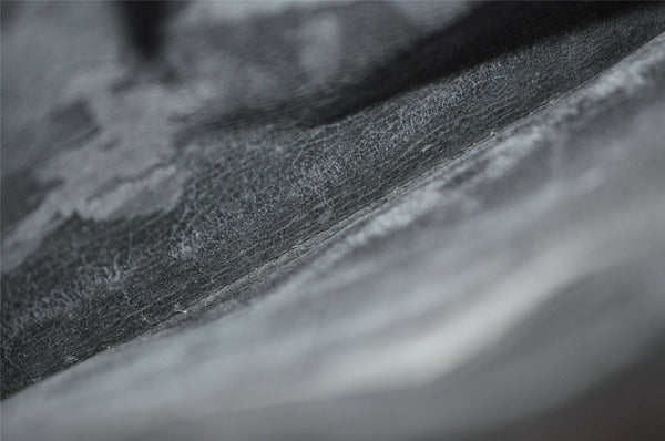 Authentic Louis Vuitton Epi Serviette Ambassadeur Briefcase M54412 Black 4790I