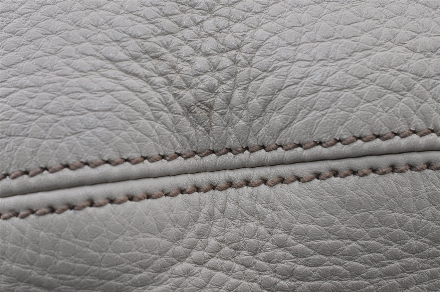 Authentic GUCCI Vintage SOHO Tassel Shoulder Tote Bag Leather 282304 White 4791I