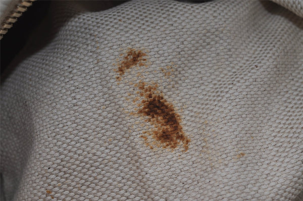 Authentic GUCCI Vintage SOHO Tassel Shoulder Tote Bag Leather 282304 White 4791I