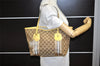 Authentic GUCCI Jolie Sherry Line Tote Bag GG Canvas Enamel 211971 Brown 4792K