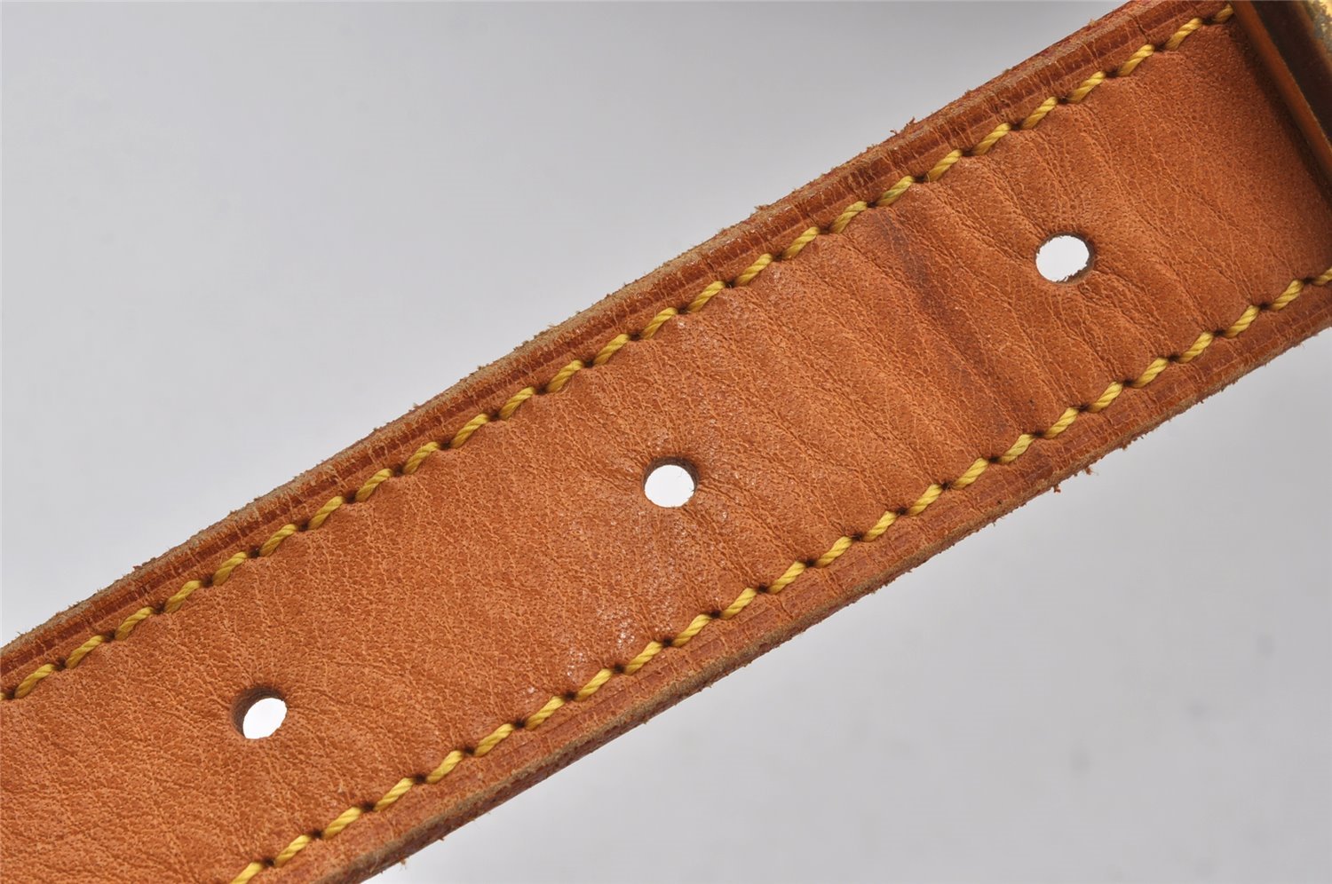 Authentic Louis Vuitton Monogram Saumur 35 Shoulder Cross Bag M42254 LV 4793K