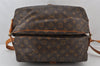 Authentic Louis Vuitton Monogram Saumur 35 Shoulder Cross Bag M42254 LV 4793K