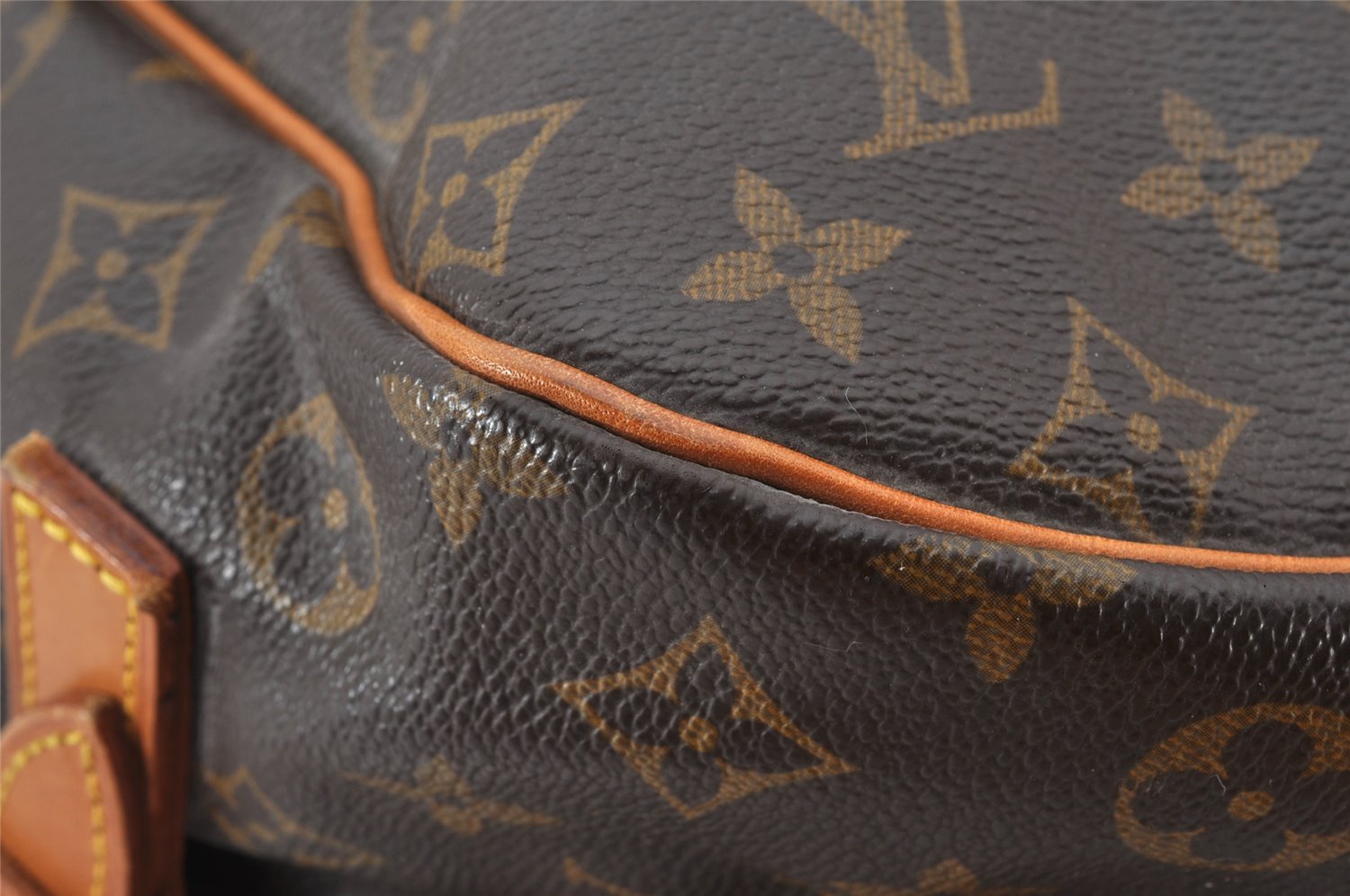 Authentic Louis Vuitton Monogram Saumur 35 Shoulder Cross Bag M42254 LV 4793K