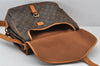 Authentic Louis Vuitton Monogram Saumur 35 Shoulder Cross Bag M42254 LV 4793K