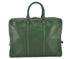 Authentic Louis Vuitton Epi Porte Documents Voyage Briefcase M54474 Green  4797K