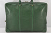 Authentic Louis Vuitton Epi Porte Documents Voyage Briefcase M54474 Green  4797K