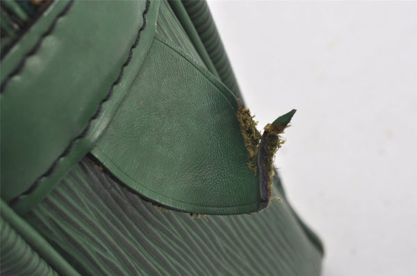 Authentic Louis Vuitton Epi Porte Documents Voyage Briefcase M54474 Green  4797K