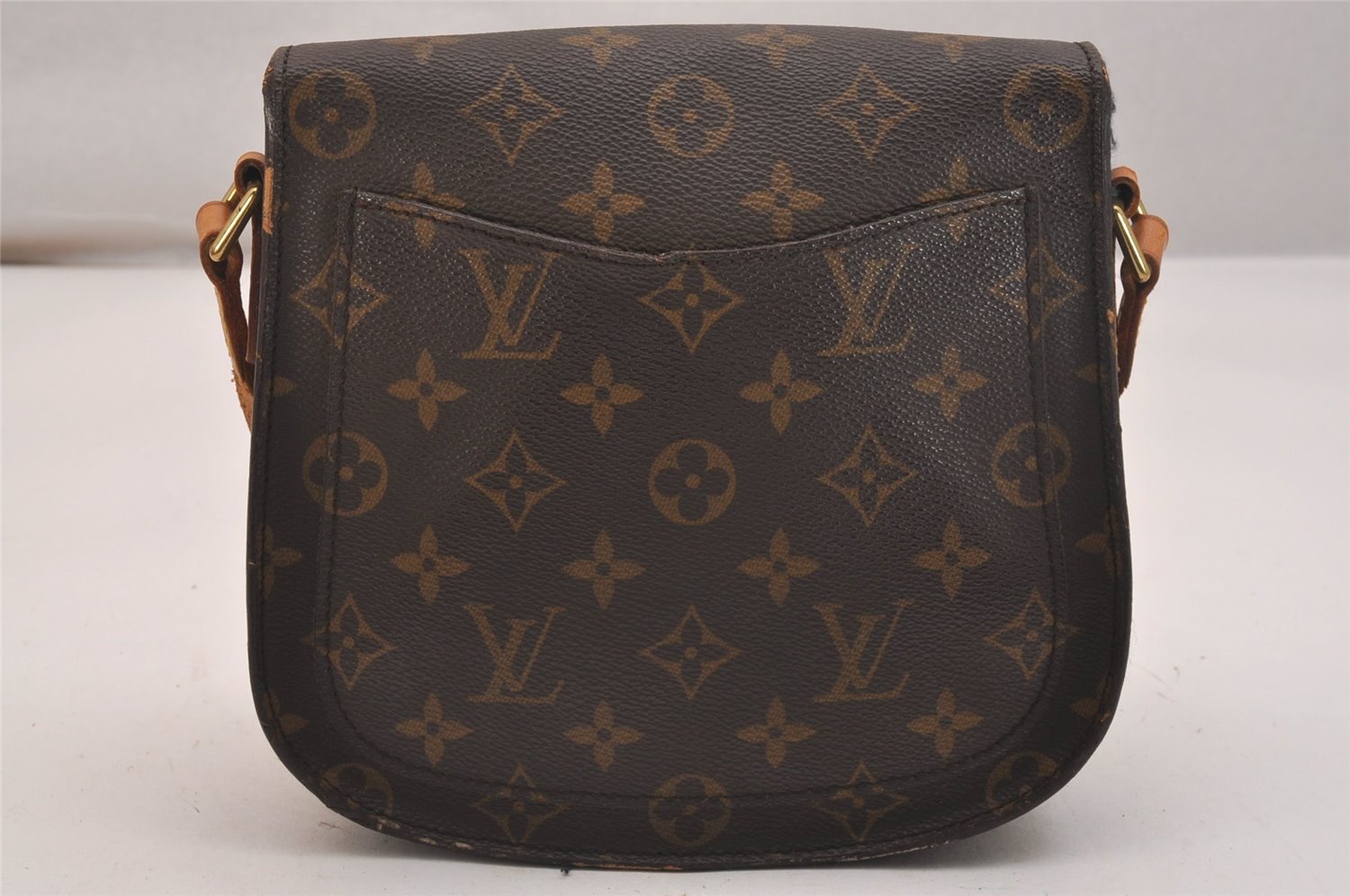 Authentic Louis Vuitton Monogram Saint Cloud MM M51243 Shoulder Cross Bag 4798J