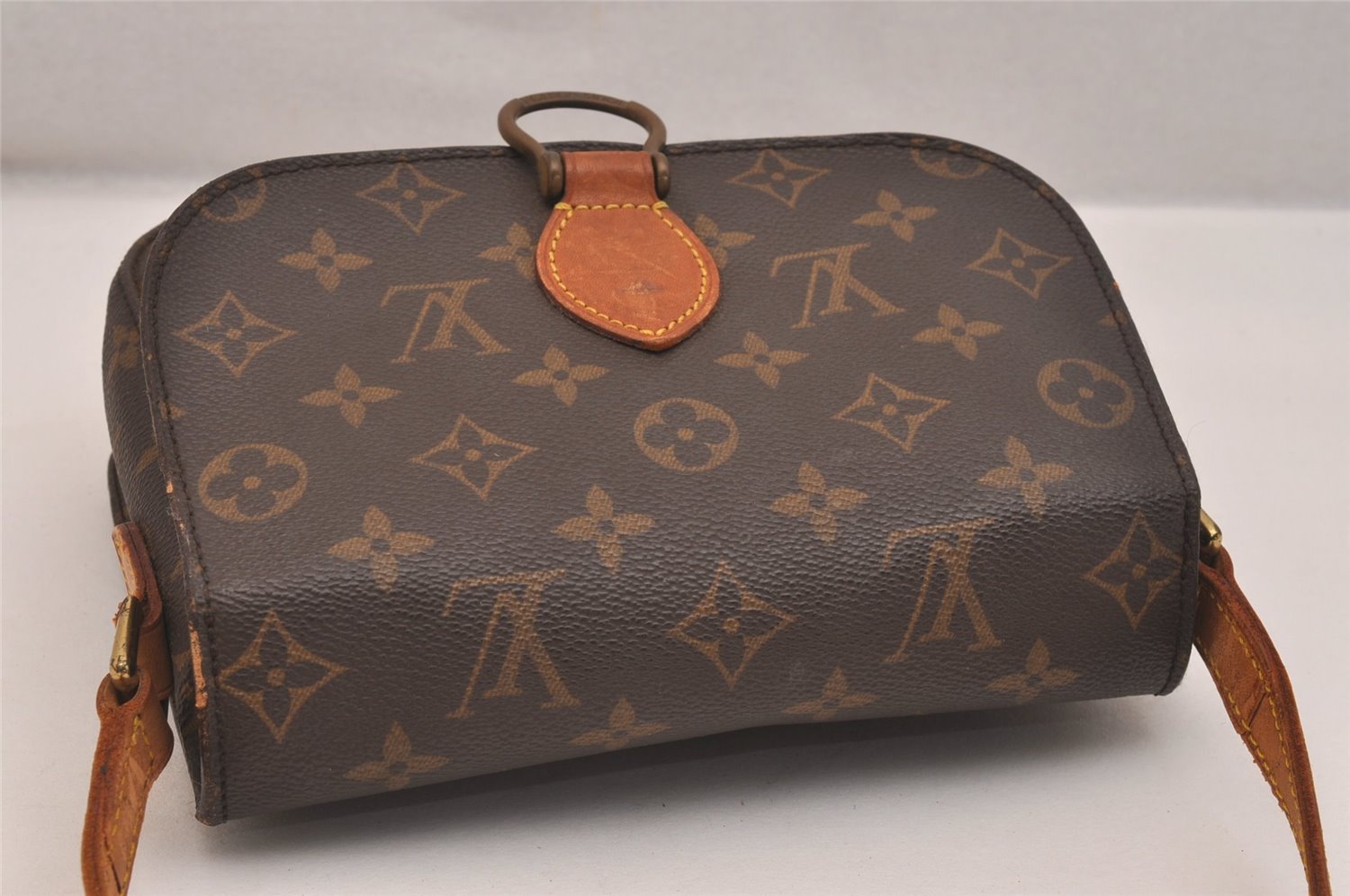 Authentic Louis Vuitton Monogram Saint Cloud MM M51243 Shoulder Cross Bag 4798J
