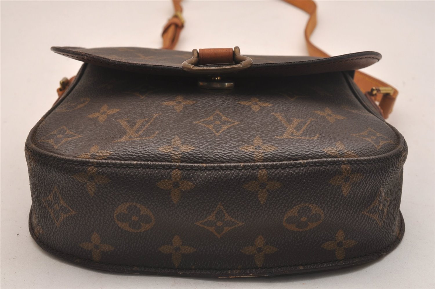 Authentic Louis Vuitton Monogram Saint Cloud MM M51243 Shoulder Cross Bag 4798J