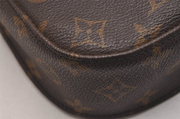 Authentic Louis Vuitton Monogram Saint Cloud MM M51243 Shoulder Cross Bag 4798J