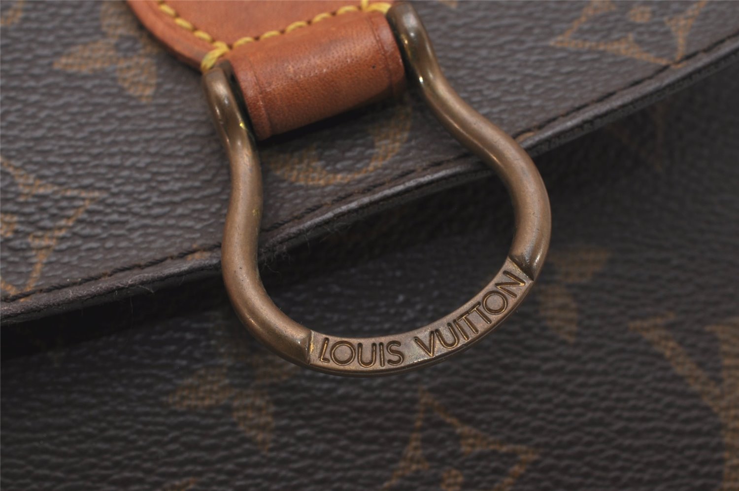Authentic Louis Vuitton Monogram Saint Cloud MM M51243 Shoulder Cross Bag 4798J