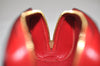 Authentic Louis Vuitton Epi Dauphine Cosmetic Pouch Red M48447 LV Junk 4798K