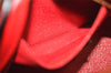 Authentic Louis Vuitton Epi Dauphine Cosmetic Pouch Red M48447 LV Junk 4798K