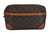 Authentic Louis Vuitton Monogram Compiegne 28 Clutch Hand Bag M51845 LV 4799J