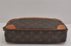 Authentic Louis Vuitton Monogram Compiegne 28 Clutch Hand Bag M51845 LV 4799J