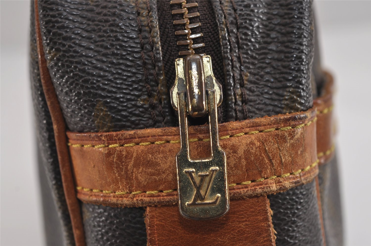 Authentic Louis Vuitton Monogram Compiegne 28 Clutch Hand Bag M51845 LV 4799J