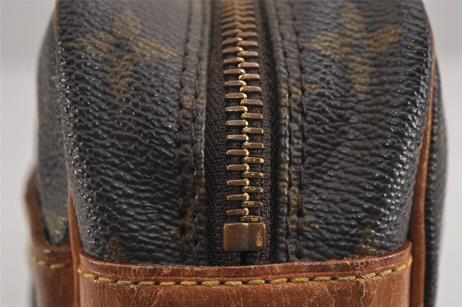 Authentic Louis Vuitton Monogram Compiegne 28 Clutch Hand Bag M51845 LV 4799J