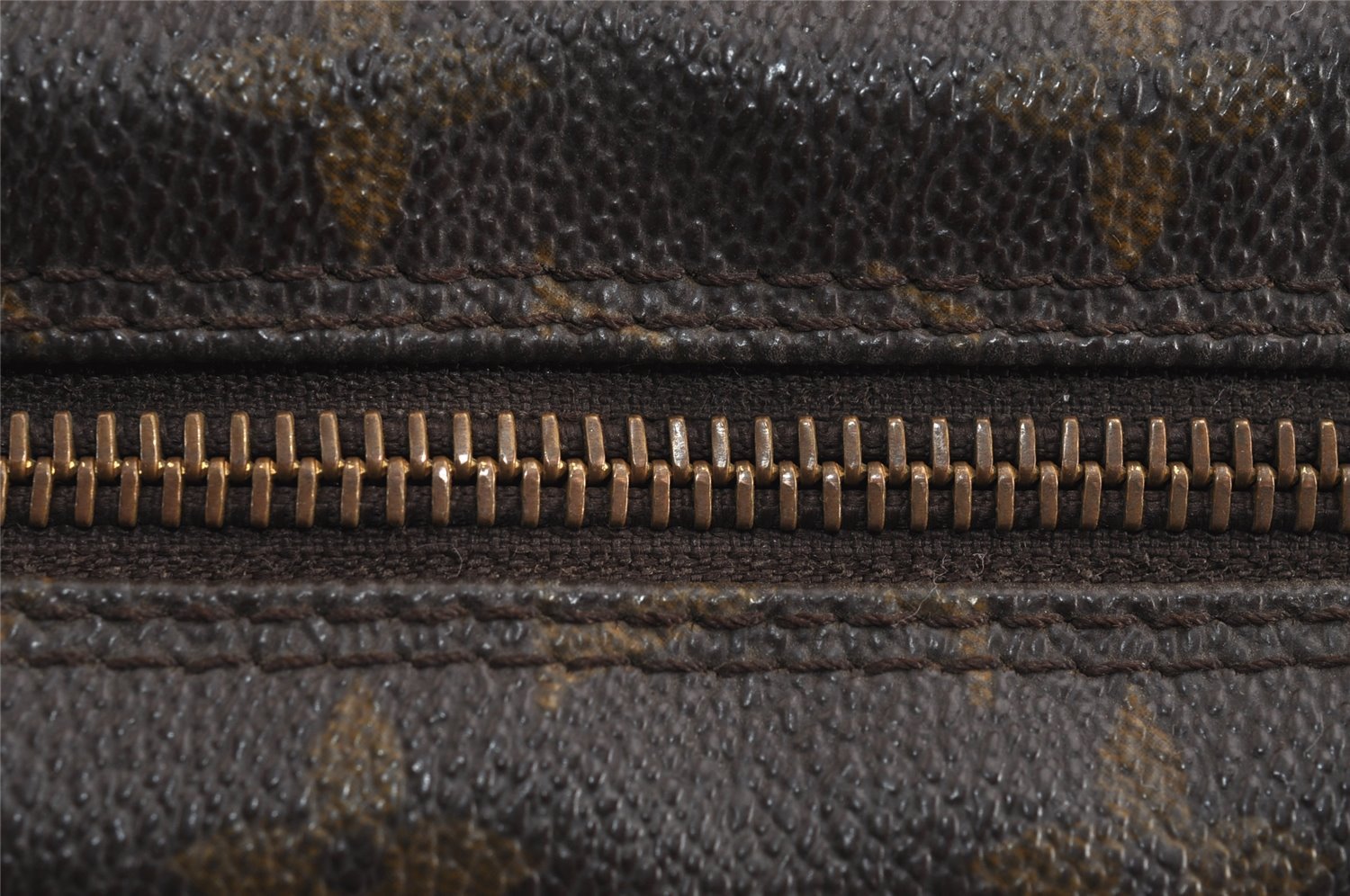 Authentic Louis Vuitton Monogram Compiegne 28 Clutch Hand Bag M51845 LV 4799J