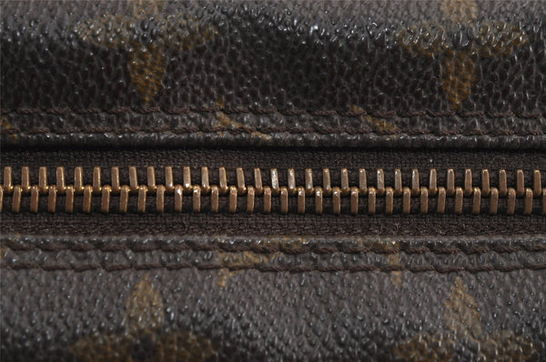 Authentic Louis Vuitton Monogram Compiegne 28 Clutch Hand Bag M51845 LV 4799J