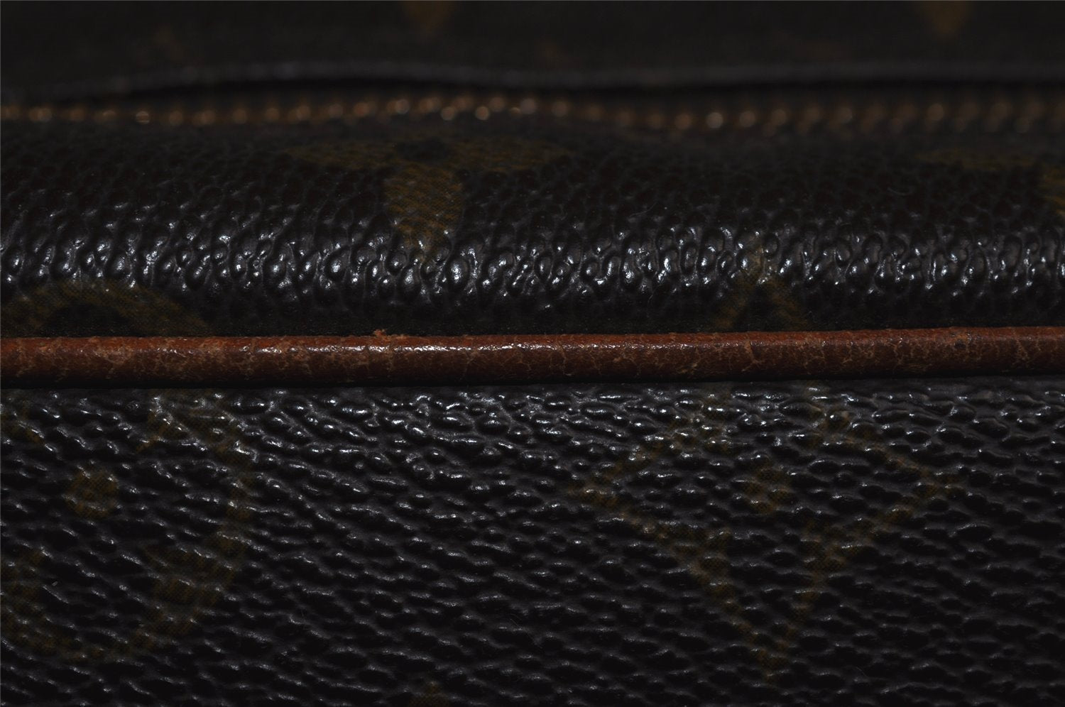 Authentic Louis Vuitton Monogram Compiegne 28 Clutch Hand Bag M51845 LV 4799J