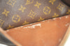 Authentic Louis Vuitton Monogram Compiegne 28 Clutch Hand Bag M51845 LV 4799J
