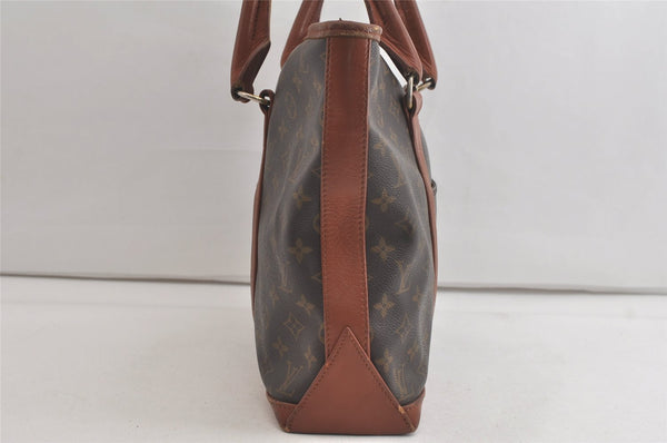 Auth Louis Vuitton Monogram Sac Weekend PM Vintage Tote Hand Bag M42425 LV 4799K