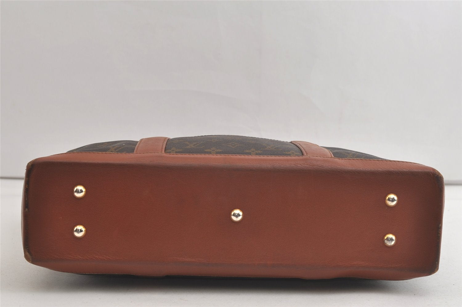 Auth Louis Vuitton Monogram Sac Weekend PM Vintage Tote Hand Bag M42425 LV 4799K