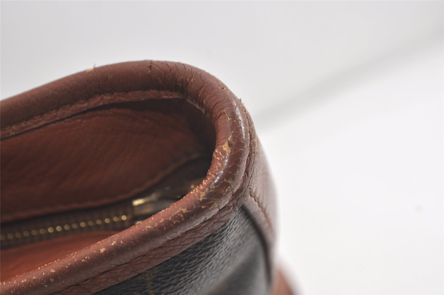 Auth Louis Vuitton Monogram Sac Weekend PM Vintage Tote Hand Bag M42425 LV 4799K