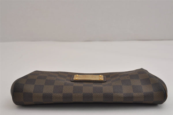 Auth Louis Vuitton Damier Eva 2Way Shoulder Accessories Pouch N55213 Junk 4800J