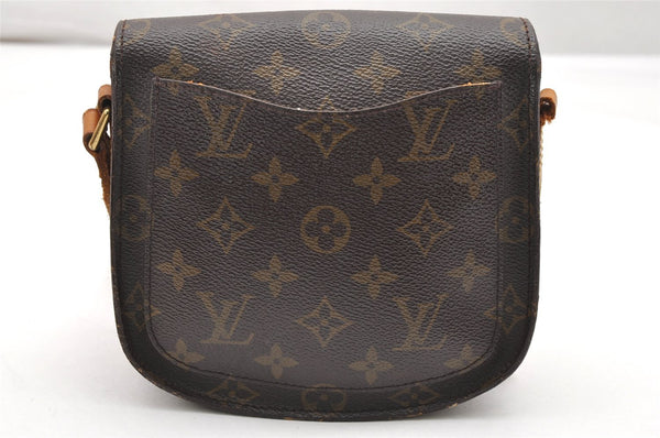 Authentic Louis Vuitton Monogram Saint Cloud PM M51244 Shoulder Bag Junk 4800K