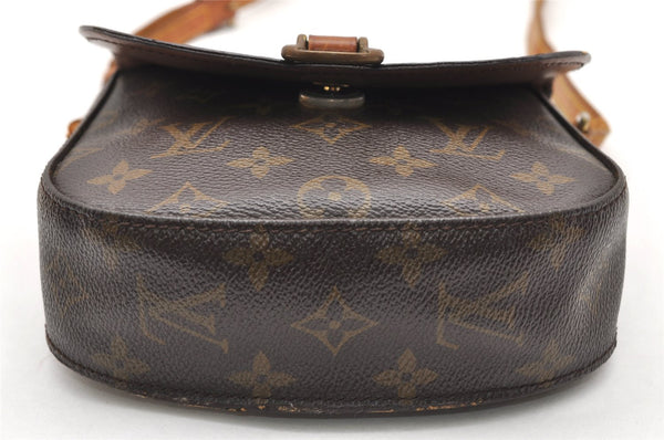 Authentic Louis Vuitton Monogram Saint Cloud PM M51244 Shoulder Bag Junk 4800K